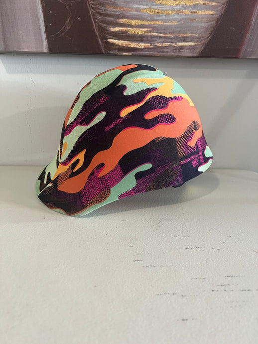 Orange and green camo